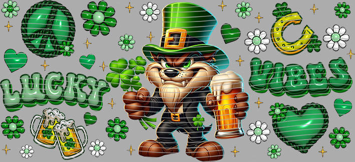 16oz St Patrick s Day-J11-89